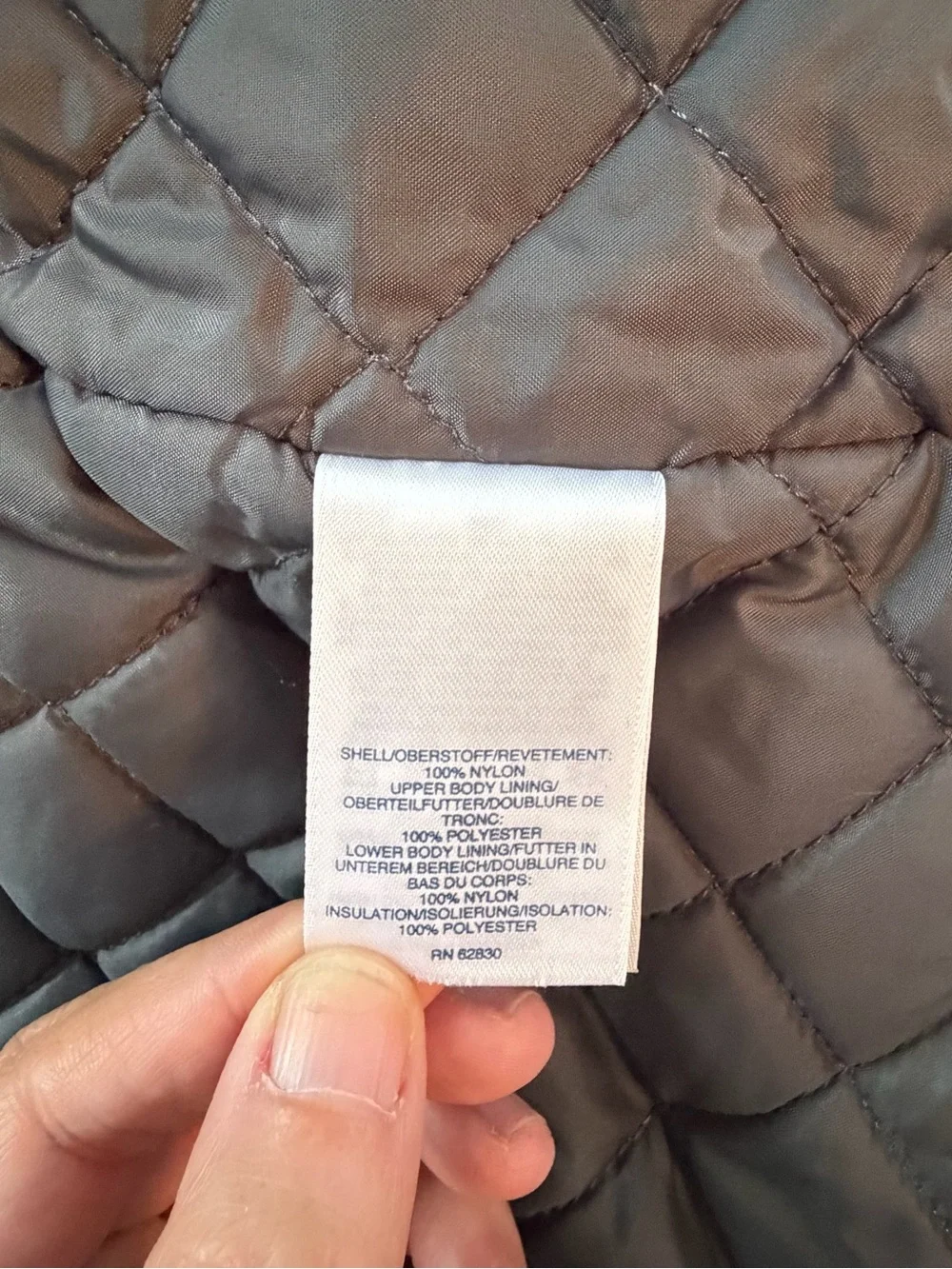 Lands' End Two-Tone Purple Hooded Kids Winter Jacket. Girls size medium (10-12)